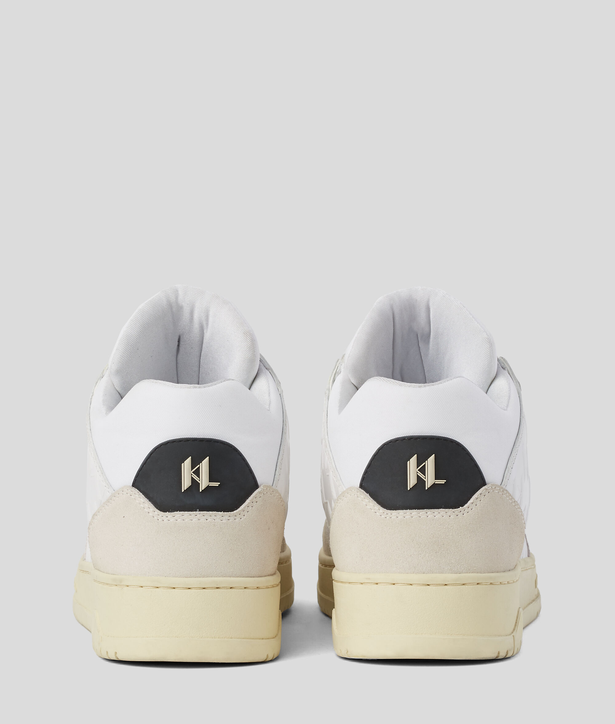 (image for) Handcrafted KREW KOUNTER KL MONOGRAM TRAINERS